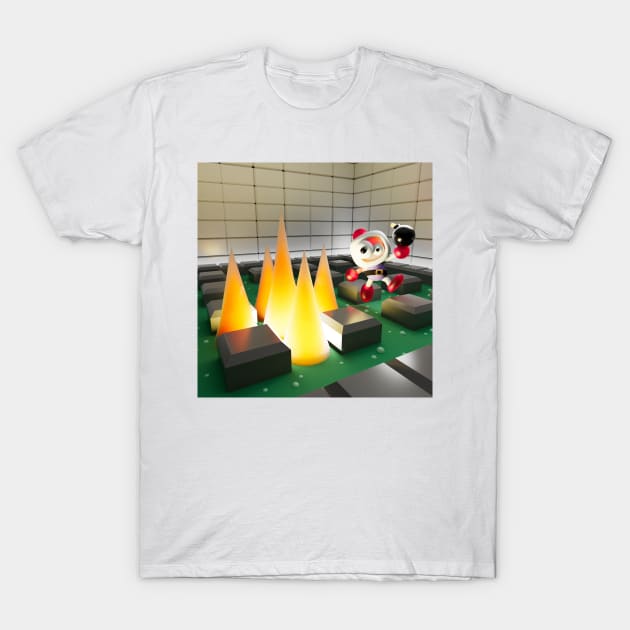 Self Destruct Scene T-Shirt by FIZZTAPP